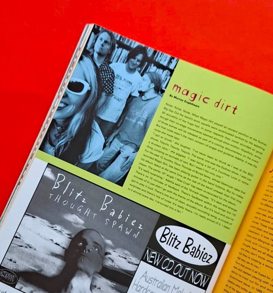 Underground Spring 1996 Australian Surf Magazine Magic Dirt Aussie Punk