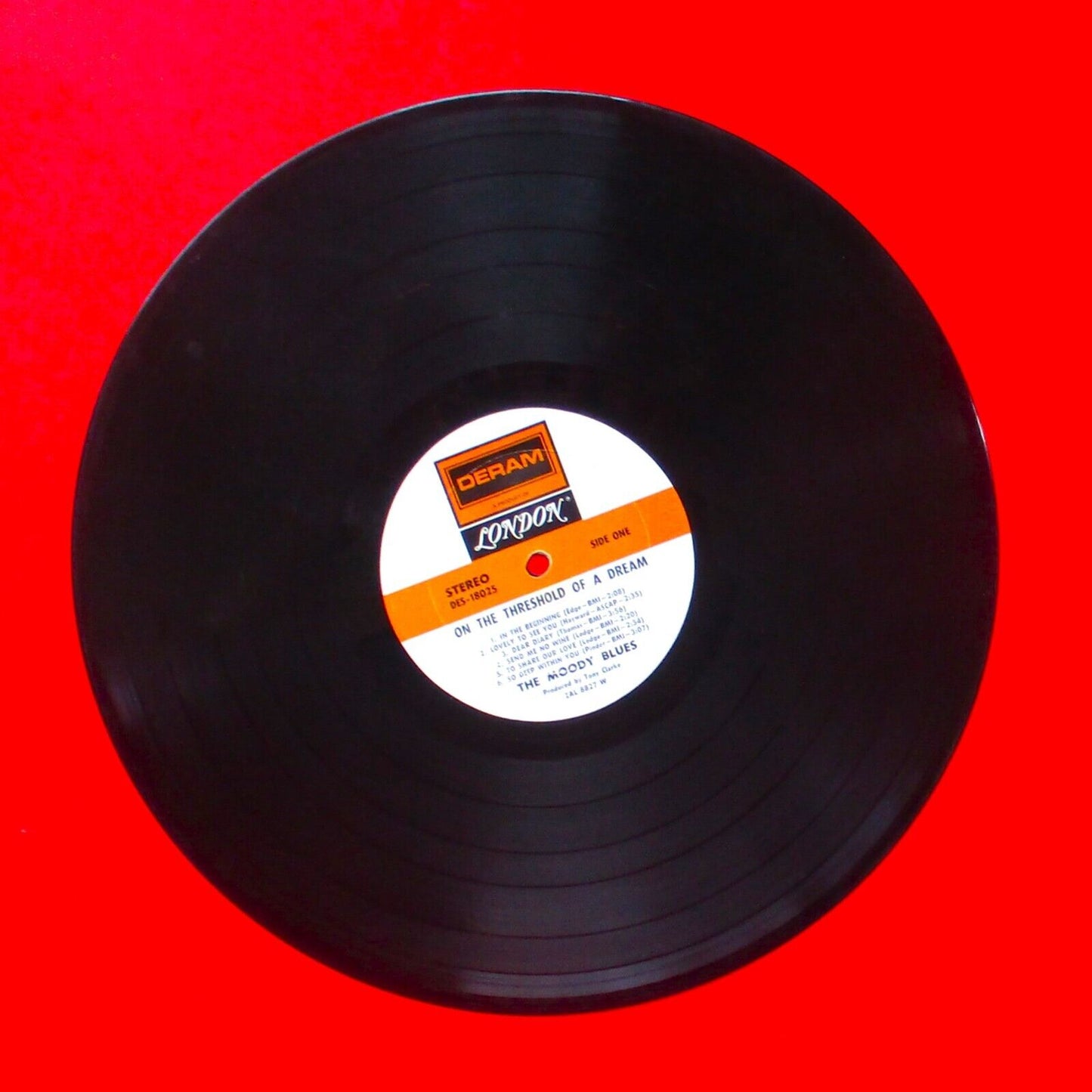 The Moody Blues On The Threshold Of A Dream US Press Foldout Cover