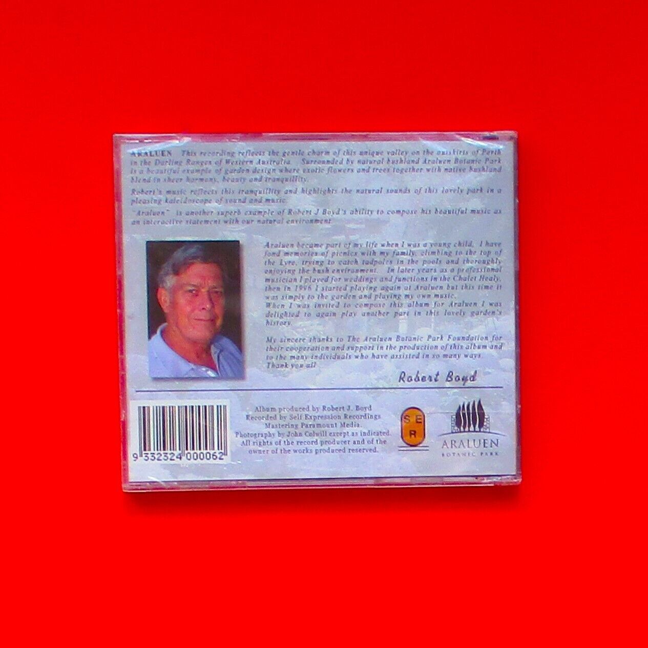 Robert J. Boyd Araluen 2001 Australian CD Album Sealed New Age Ambient