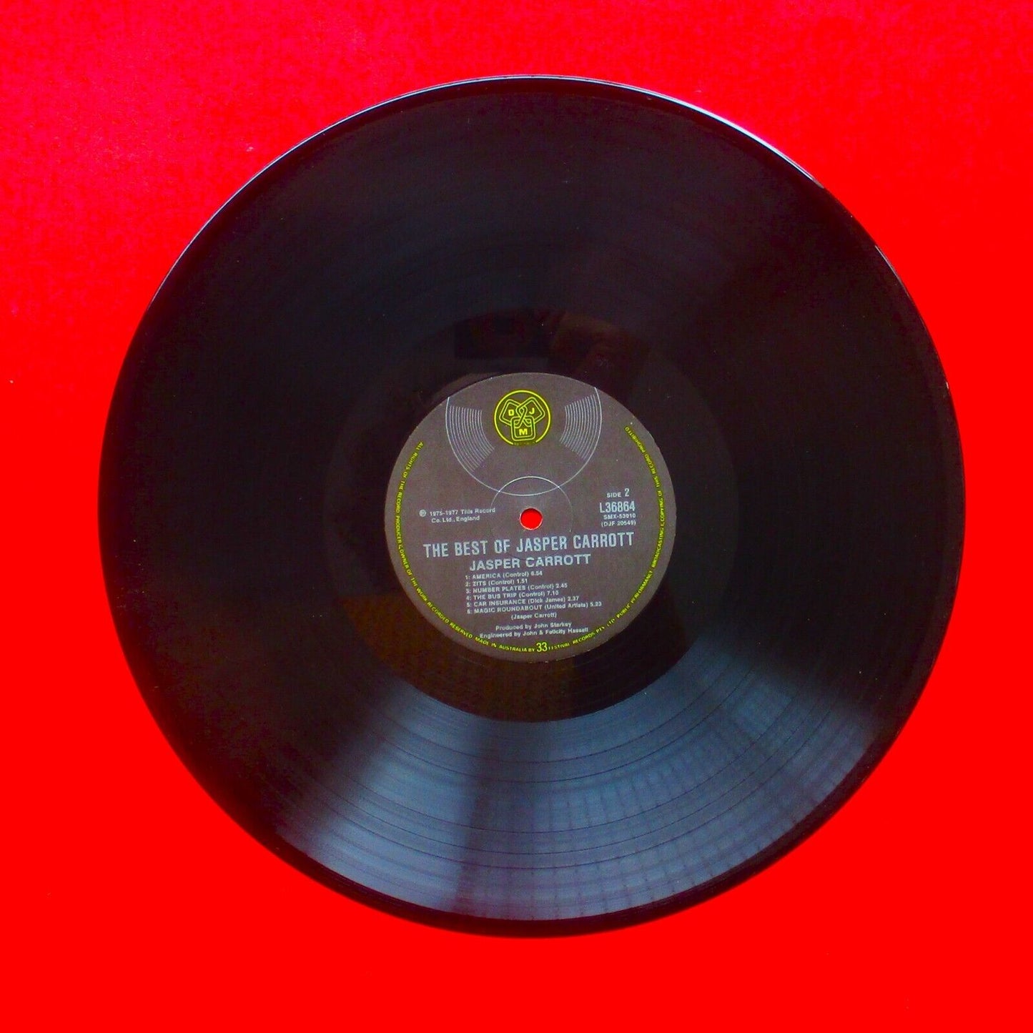 Jasper Carrott The Best of Jasper Carrott Vinyl Album LP 1978 Australian Press