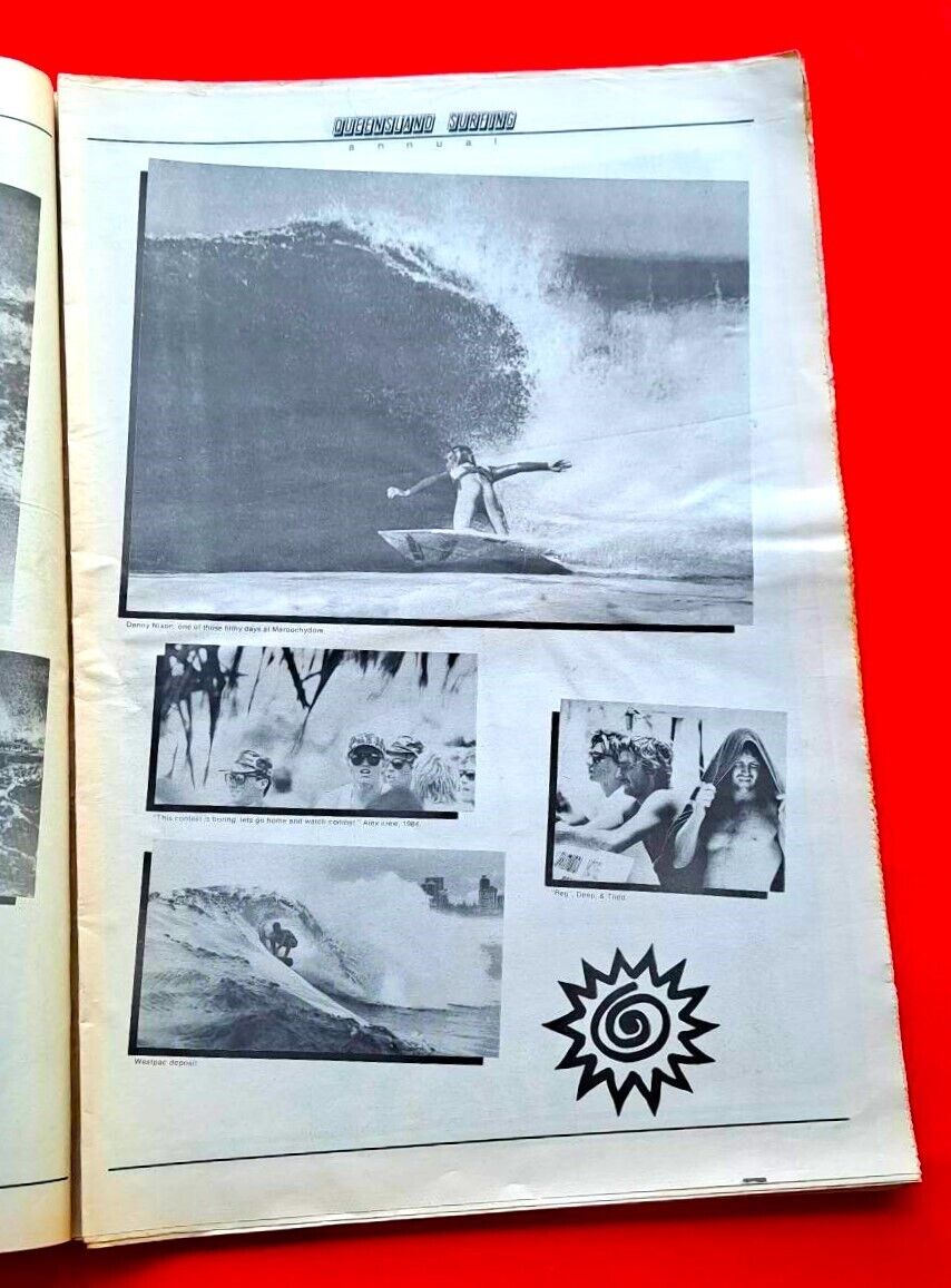 Queensland Surfing January 1987 Annual Australia Surf Mag Mega Photo Issue
