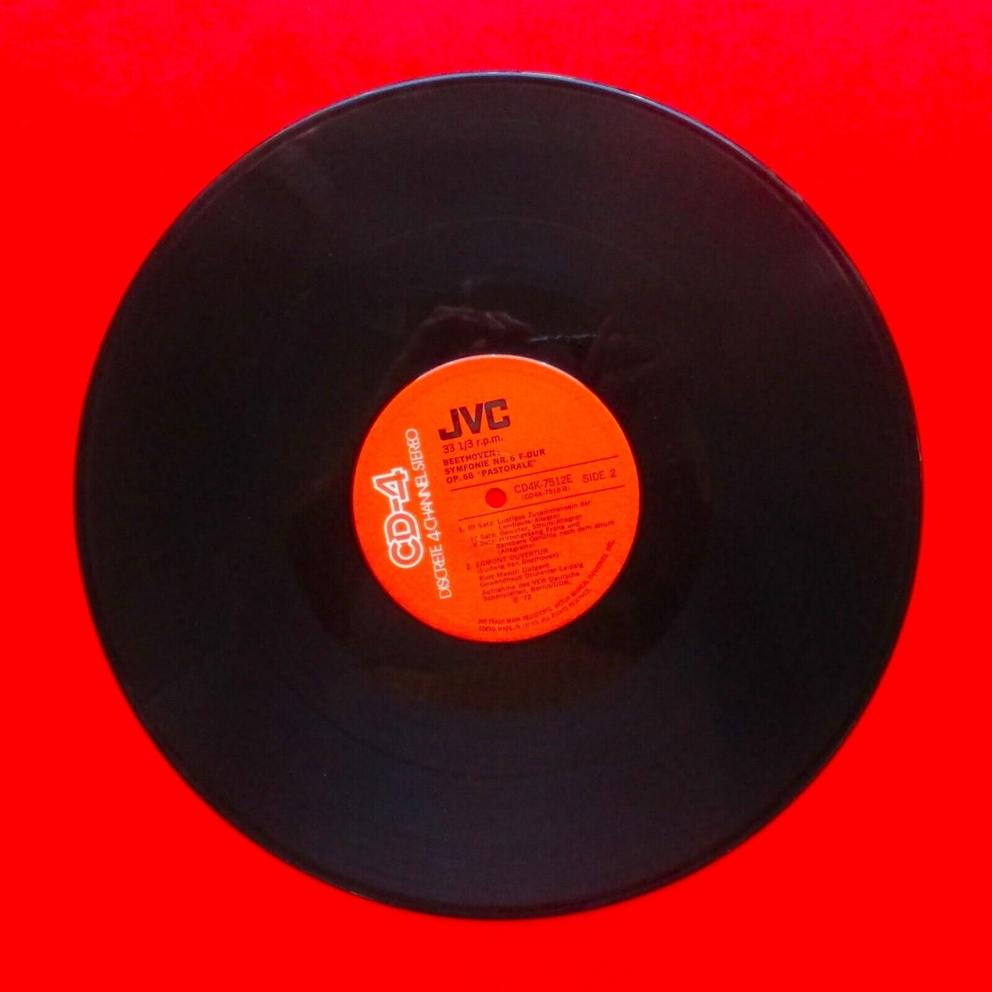 Beethoven Kurt Masur Sinfonie Nr. 3 Es-Dur "Eroica" Op. 55 Vinyl LP 1972