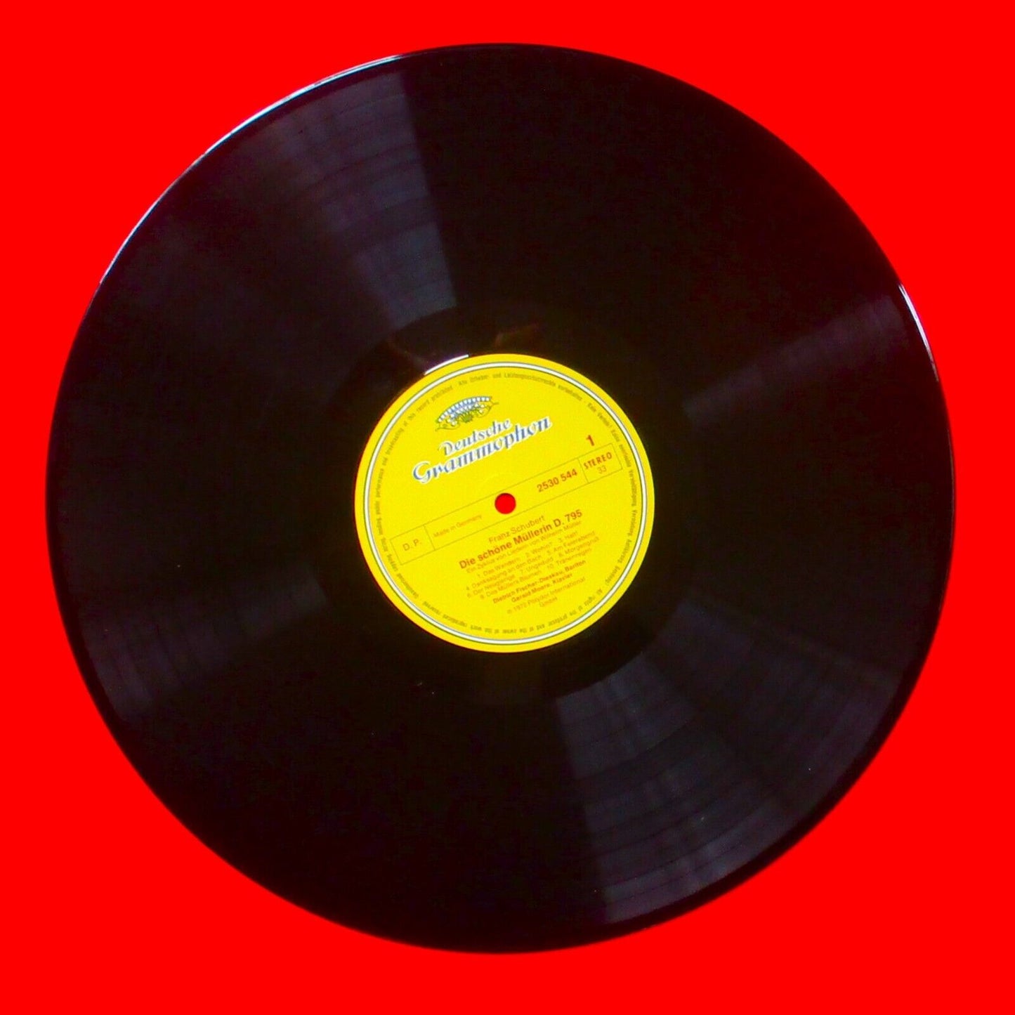 Franz Schubert Gerald Moore The Beautiful Miller Vinyl Album LP 1972