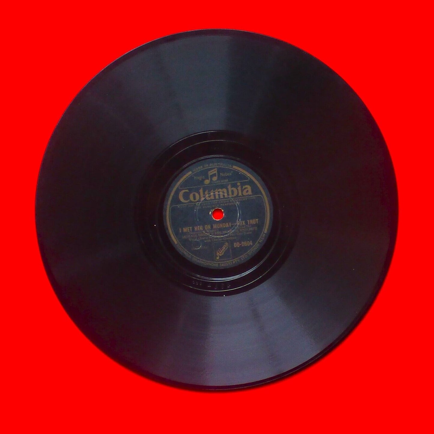 Horace Heidt I Met Her On A Monday / Charlie Spivak White Christmas Fox Trot 10"