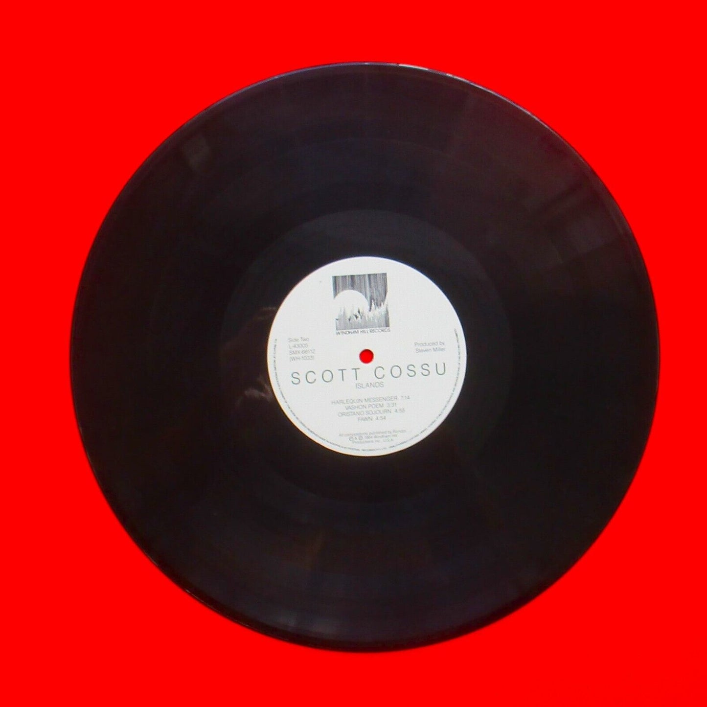 Scott Cossu Islands Vinyl Album LP 1984 Australian Pressing Jazz