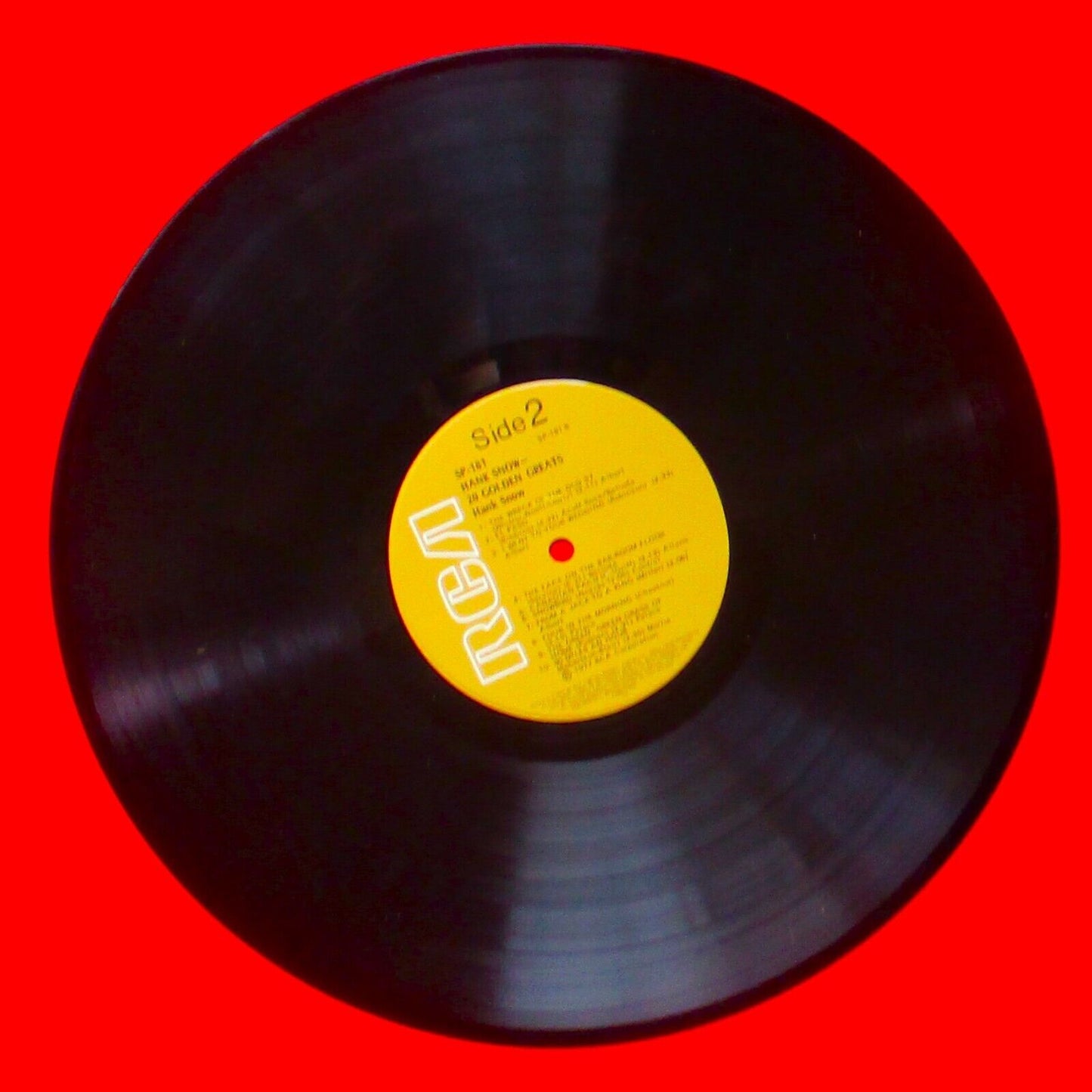 Hank Snow 20 Golden Greats Vinyl Album LP 1974 Australian