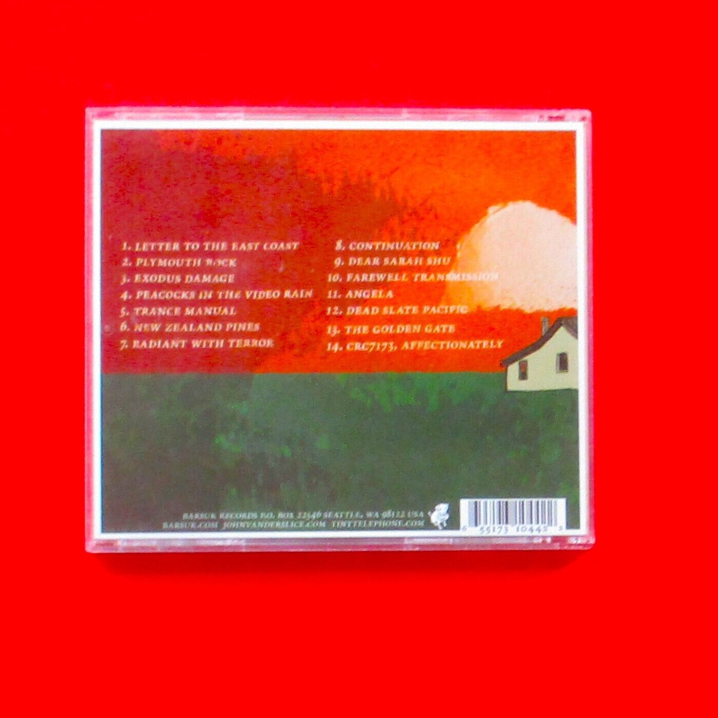 John Vanderslice Pixel Revolt 2005 CD Album Signed Autographed by Artist