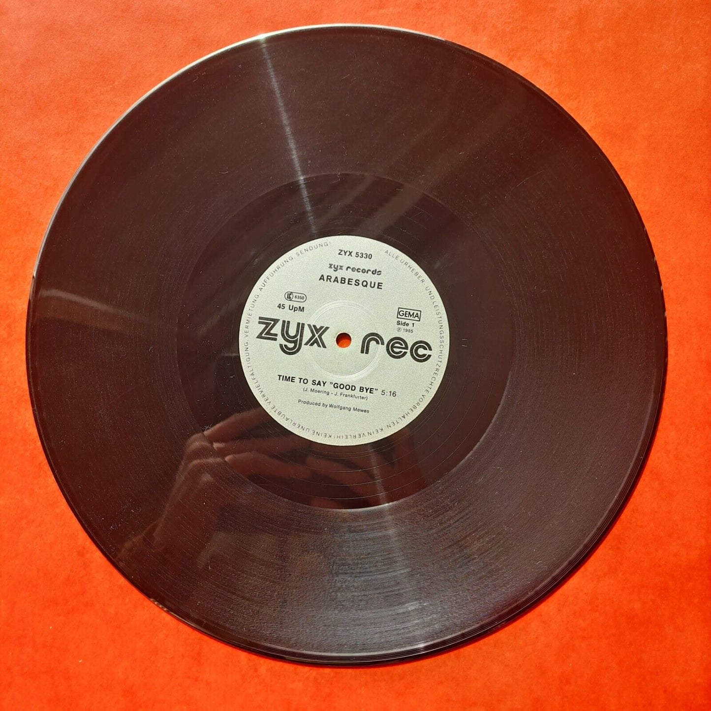 Arabesque Time To Say Good Bye 1985 Vinyl 12" Inch Maxi Single