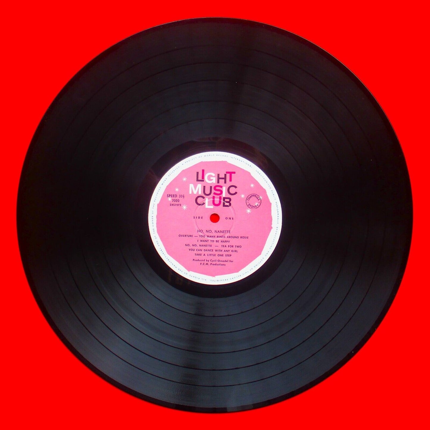 No, No, Nanette / Naughty Marietta 1961 Vinyl Album LP Mono Australian Pressing