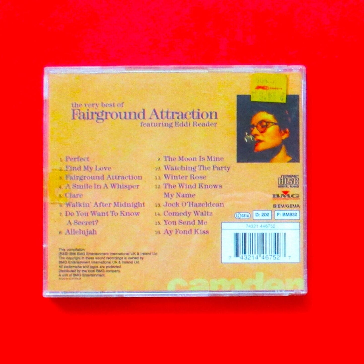 The Very Best Of Fairground Attraction 1996 Australian CD Album