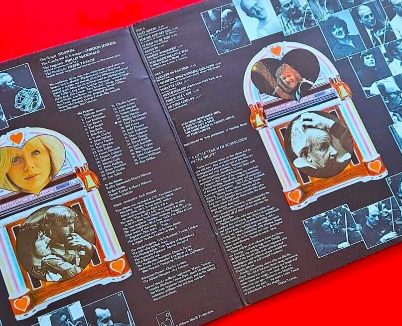 Harry Nilsson A Little Touch Of Schmilsson In The Night Vinyl LP 1981 Australian