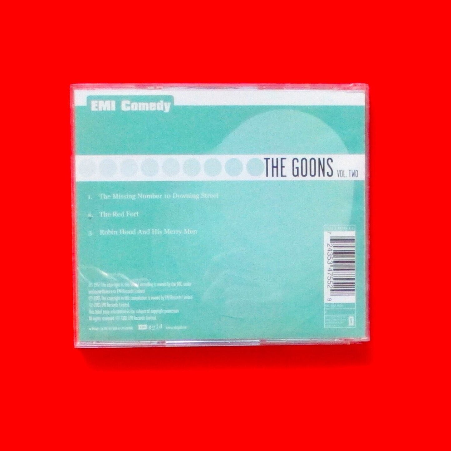The Goons The Goons Vol. Two 2003 CD ALbum EMI Comedy