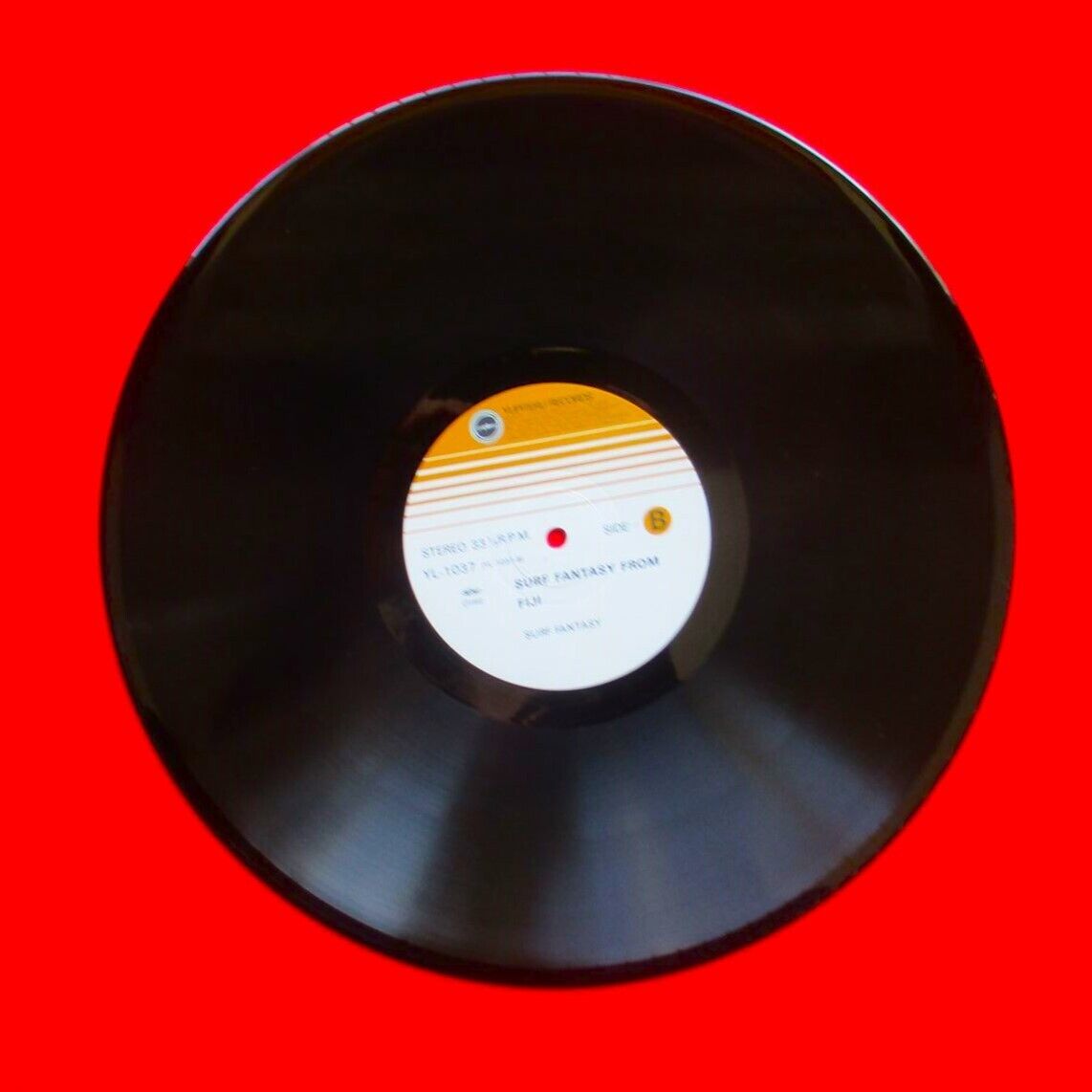 The Big Wave Surf Fantasy From Fiji Vinyl Album LP 1982 Japan Press New Age