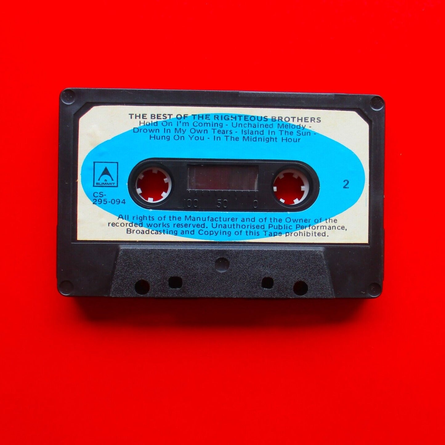 The Best of the Righteous Brothers 1975 Australian Cassette Single