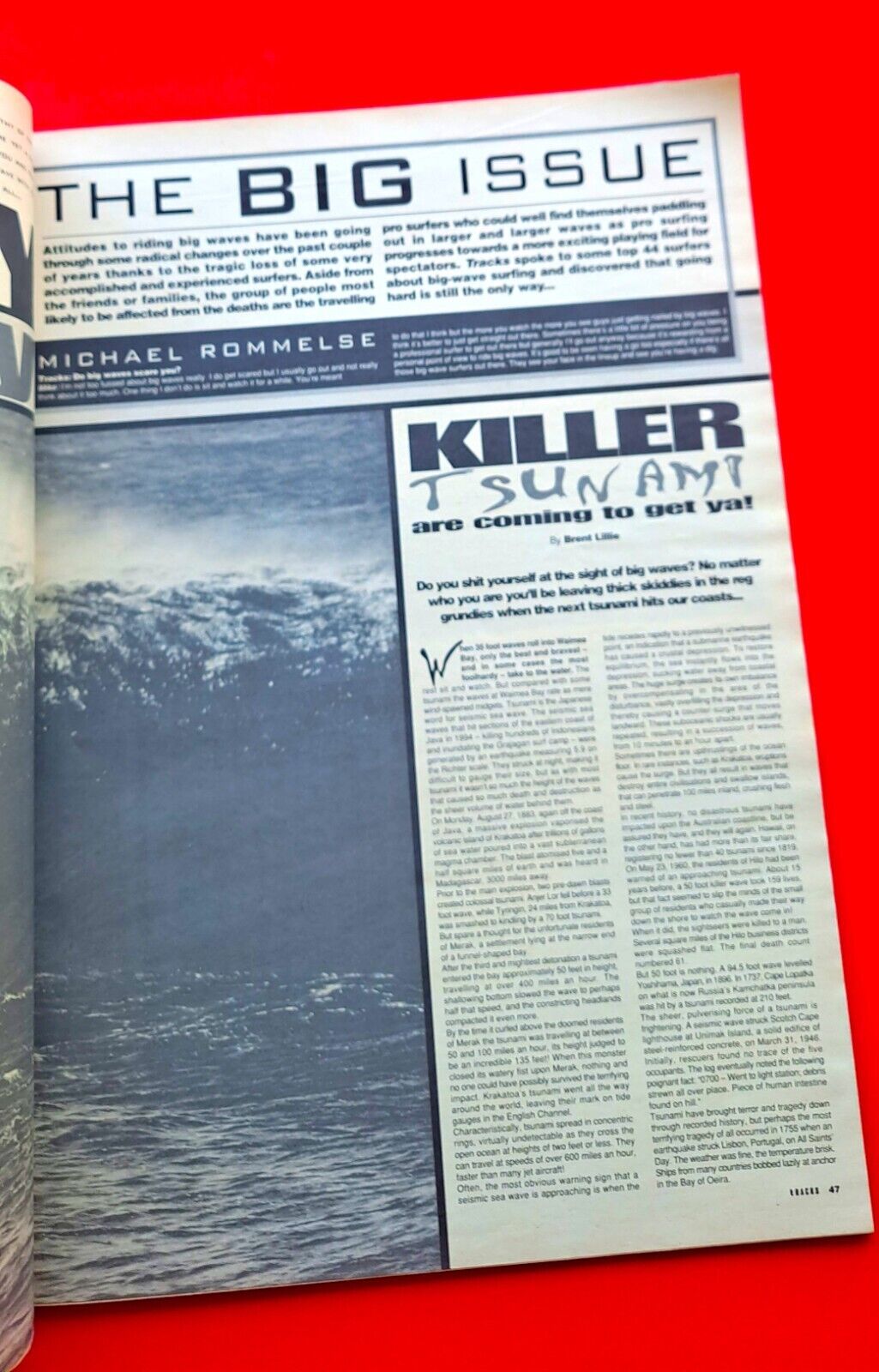 Tracks Magazine May 1997 Australian Magazine Killer Tsunami Gold Coast Kegs