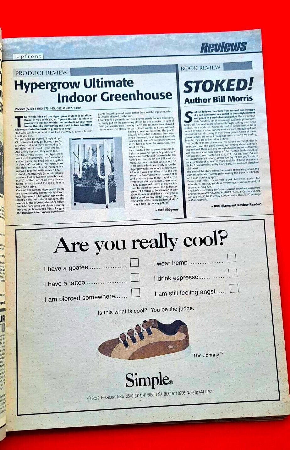 Tracks September 1997 Australian Surf Magazine Indo Soul Iceland Grajagan Kong