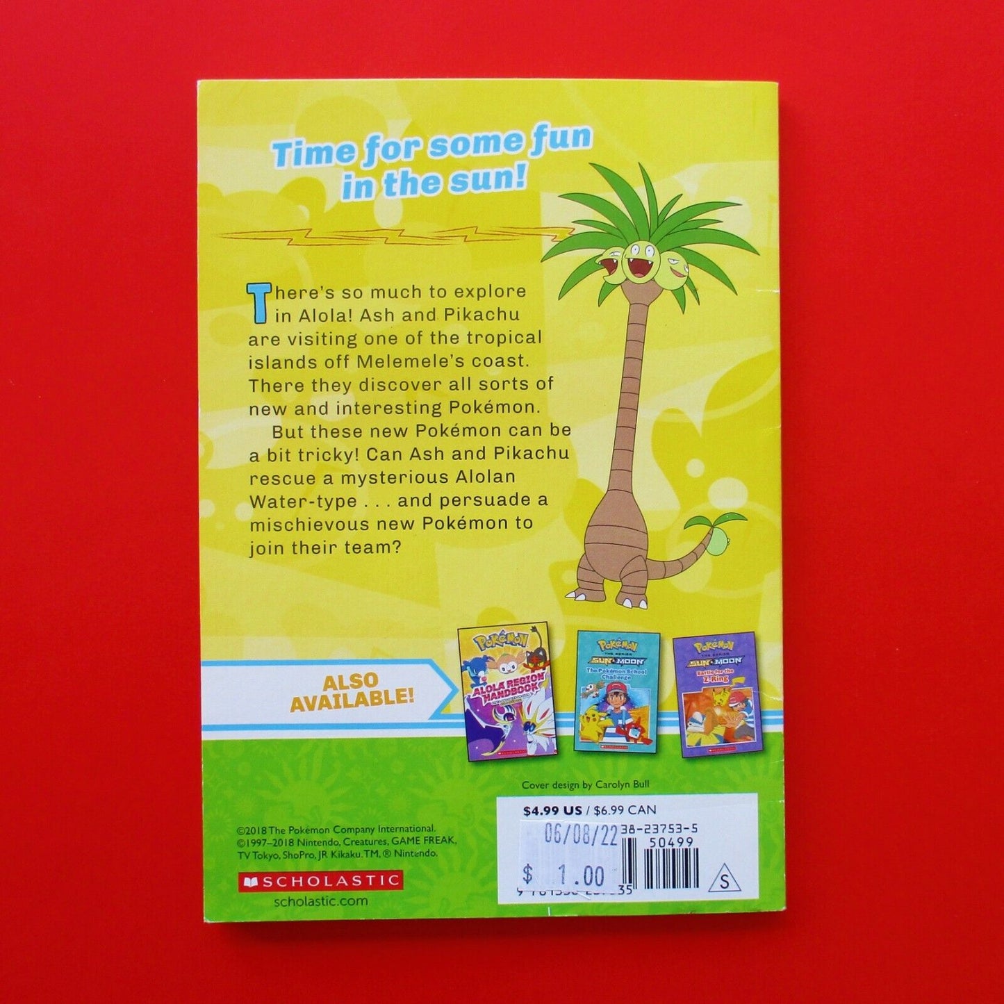Pokemon Sun & Moon Adventures On Treasure Island 2018 Paperback