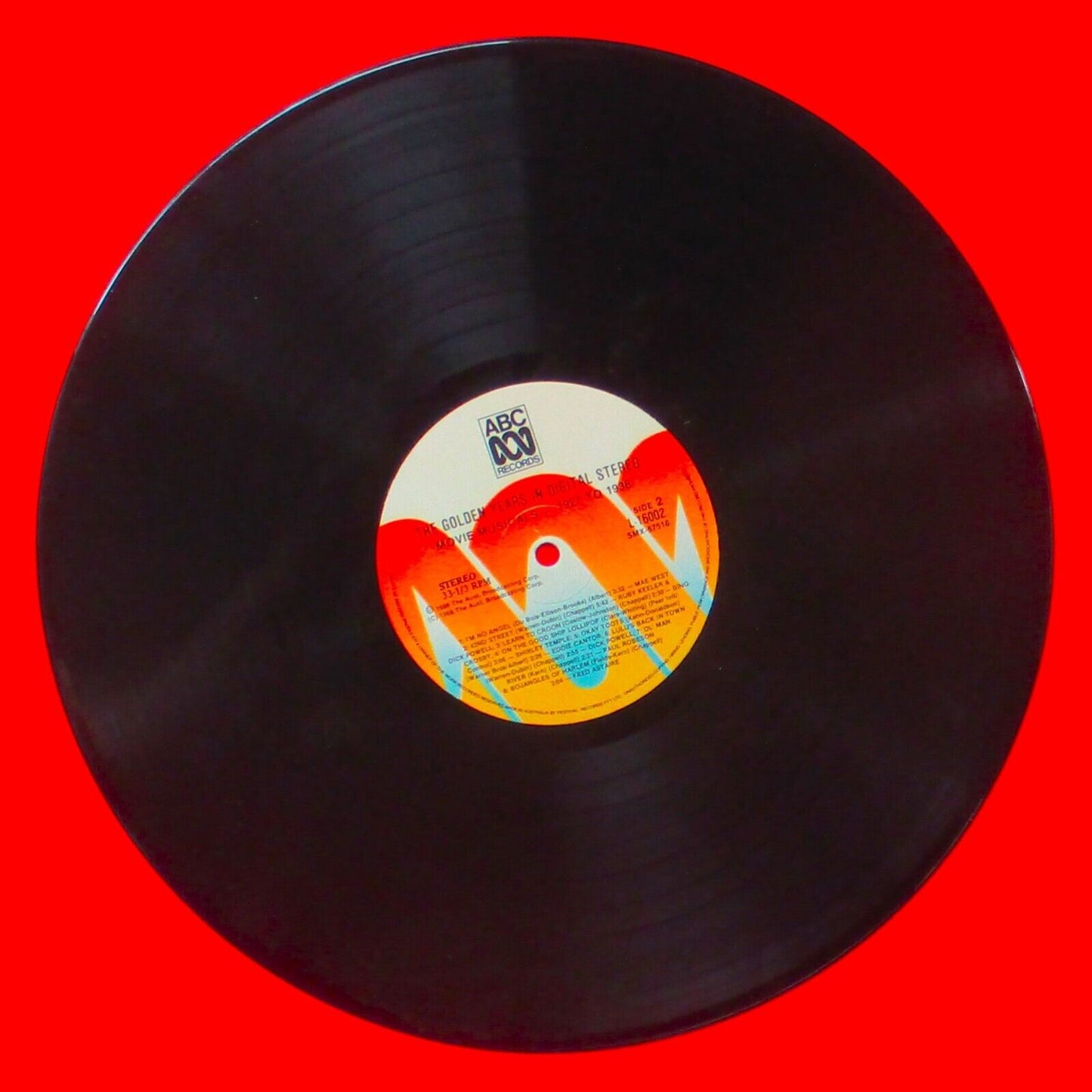 Movie Musicals 1927 To 1936 Vinyl Compilation LP ABC 1987 Australian