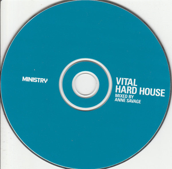 Anne Savage : Vital Hard House (CD, Mixed)