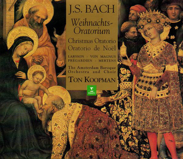 J.S. Bach* - Larsson*, Von Magnus*, Prégardien*, Mertens*, The Amsterdam Baroque Orchestra And Choir, Ton Koopman : Weihnachts-Oratorium = Christmas Oratorio = Oratorio De Noël BWV 248 (2xCD + Box)