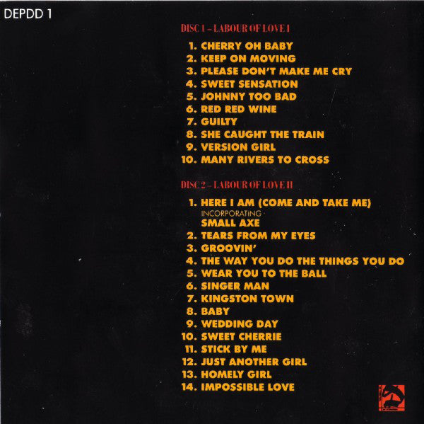 UB40 : Labour Of Love Parts I + II (2xCD, Comp)