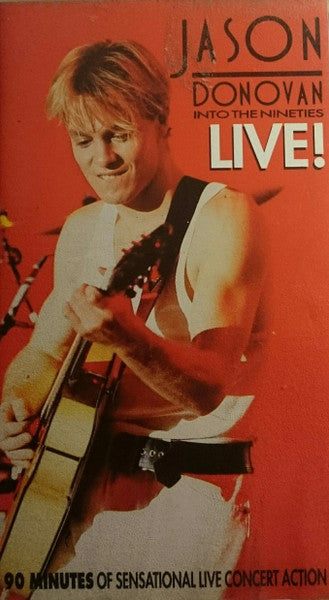 Jason Donovan : Into The Nineties Live! (VHS, Comp, PAL)