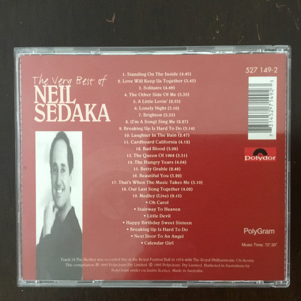 Neil Sedaka : The Very Best Of Neil Sedaka (CD, Comp)