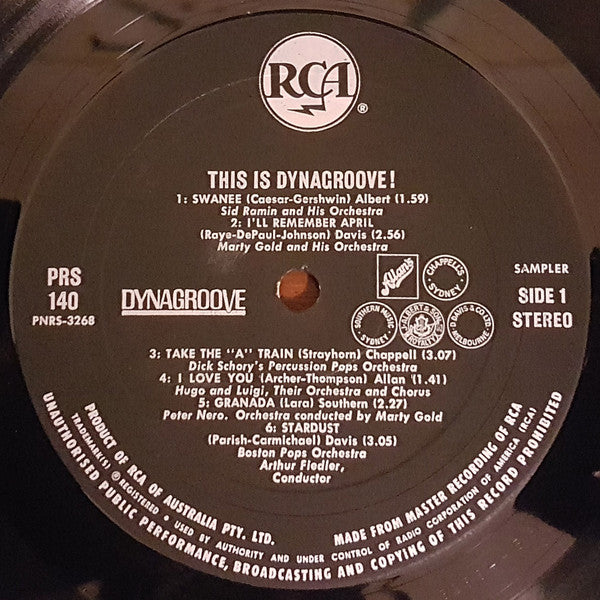 Various : This Is Dynagroove! (LP, Comp, Smplr)