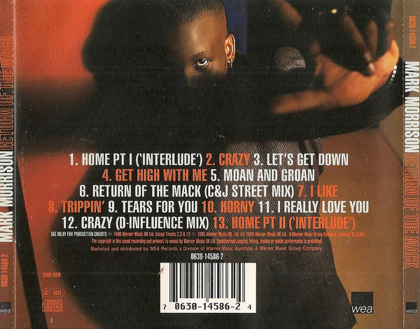 Mark Morrison : Return Of The Mack (CD, Album)