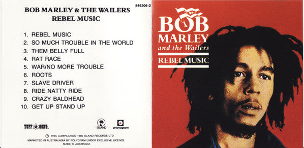 Bob Marley & The Wailers : Rebel Music (CD, Comp, RE, RM)