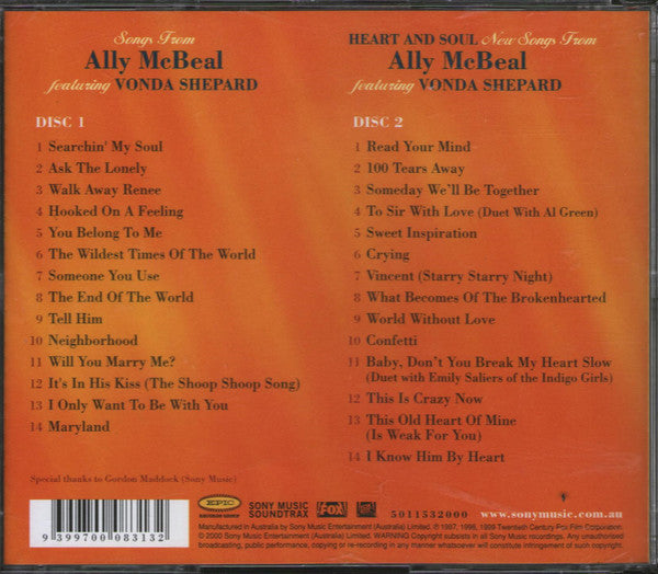 Vonda Shepard : Ally McBeal - The Full Story (2xCD, Comp)