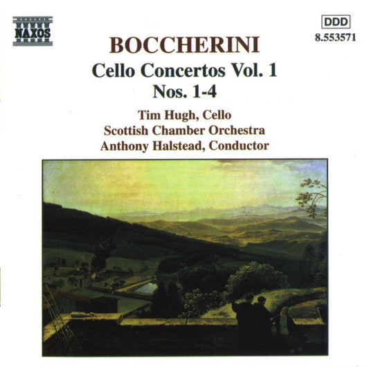 Boccherini* - Tim Hugh, Scottish Chamber Orchestra, Anthony Halstead : Cello Concertos Vol. 1 Nos. 1 - 4 (CD)
