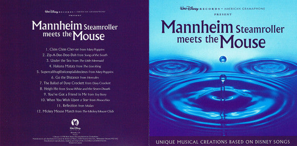 Mannheim Steamroller : Mannheim Steamroller Meets The Mouse (CD, Album)