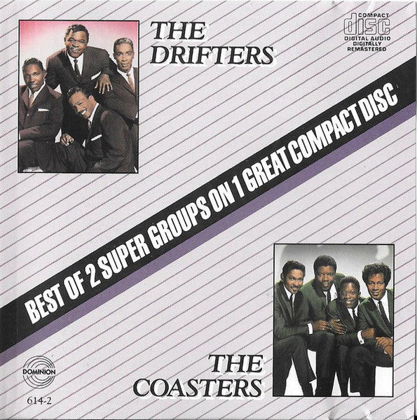 The Drifters / The Coasters : Best Of 2 Super Groups On 1 Great Compact Disc (CD, Comp)