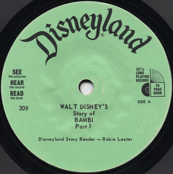 Unknown Artist : Walt Disney's Story Of Bambi (7", RP)