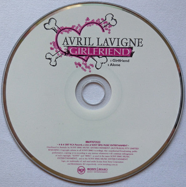 Avril Lavigne : Girlfriend (CD, Single)