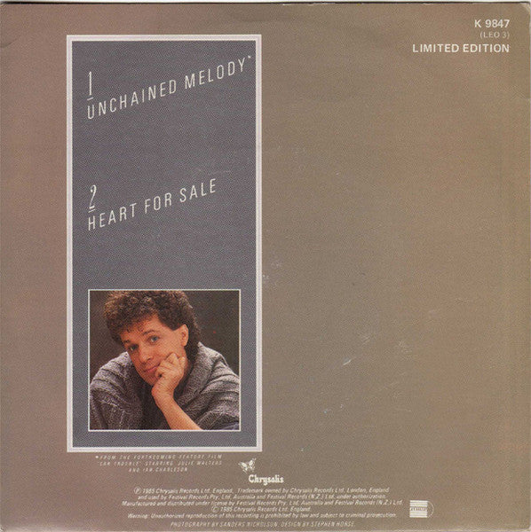 Leo Sayer : Unchained Melody (7", Single)
