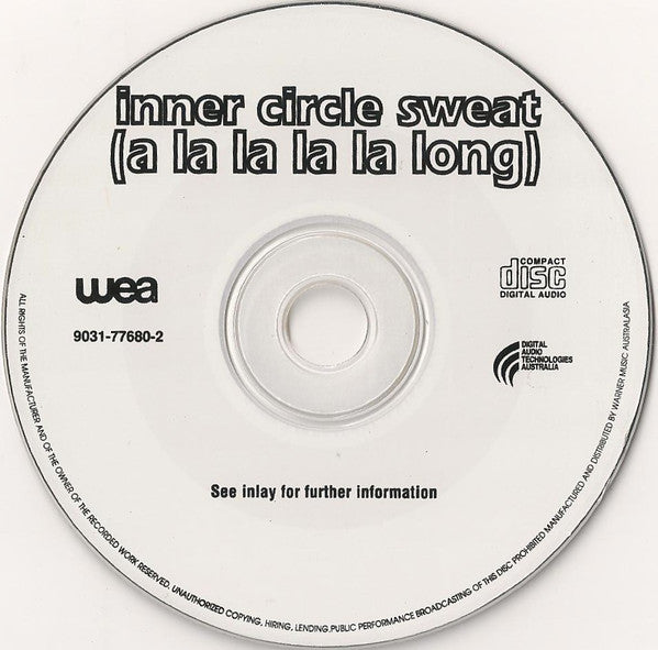 Inner Circle : Sweat (A La La La La Long) (CD, Single, Car)