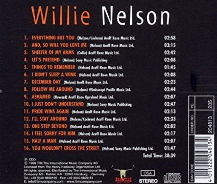 Willie Nelson : Everything But You   (CD, Comp)