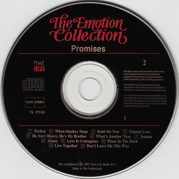 Various : The Emotion Collection - Promises (2xCD, Comp)