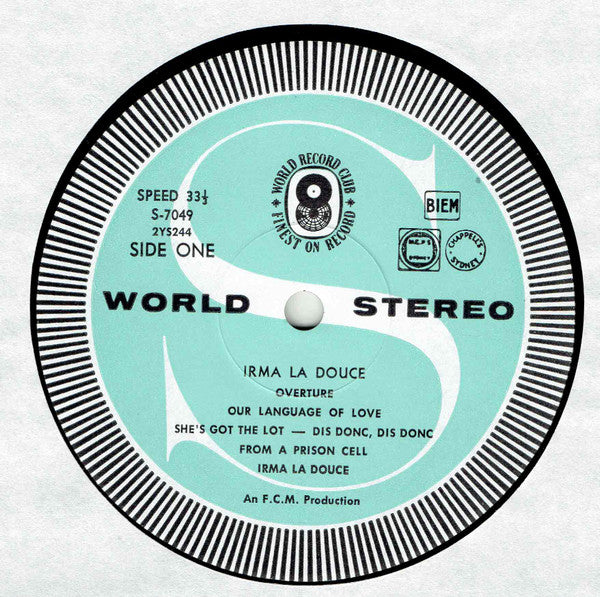 Various : Songs From Threepenny Opera / Irma La Douce (LP, Album, Club)