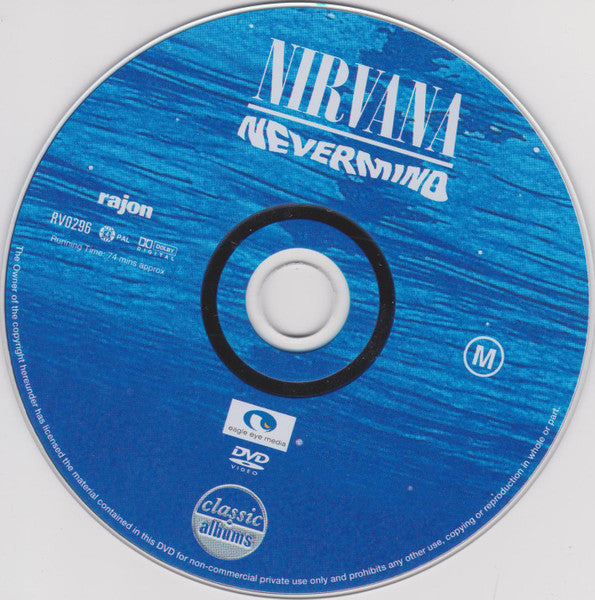 Nirvana : Nevermind (DVD-V, PAL, Dol)