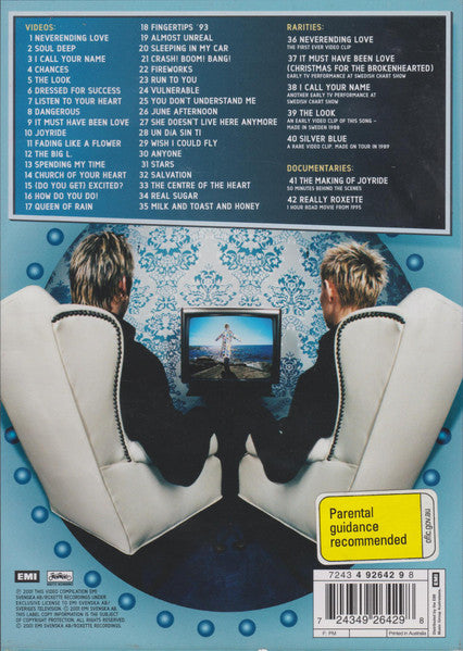Roxette : All Videos Ever Made & More! (The Complete Collection 1987-2001) (DVD-V, Comp, PAL)