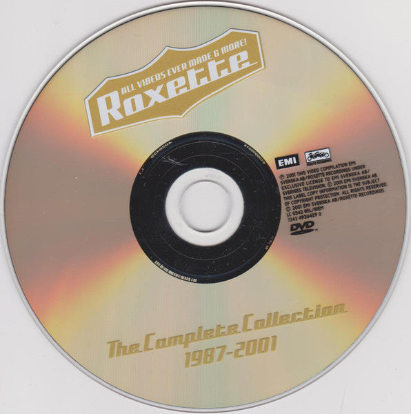 Roxette : All Videos Ever Made & More! (The Complete Collection 1987-2001) (DVD-V, Comp, PAL)