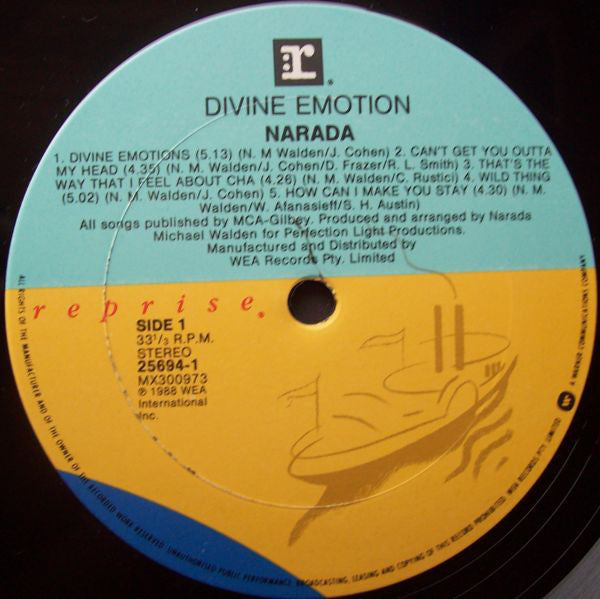 Narada* : Divine Emotion (LP, Album)