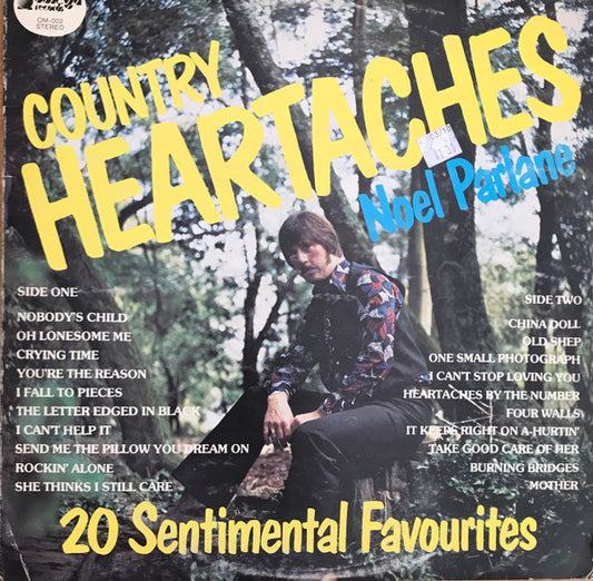 Noel Parlane : Country Heartaches (LP, Comp)