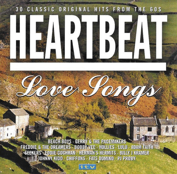 Various : Heartbeat Love Songs - 30 Classic Original Hits From The 60s (CD, Comp, Copy Prot.)