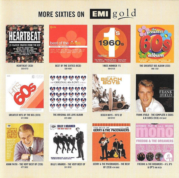 Various : Heartbeat Love Songs - 30 Classic Original Hits From The 60s (CD, Comp, Copy Prot.)