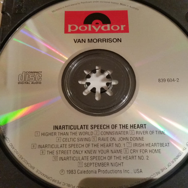 Van Morrison : Inarticulate Speech Of The Heart (CD, Album)