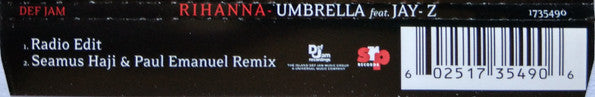 Rihanna Feat. Jay-Z : Umbrella (CD, Single)